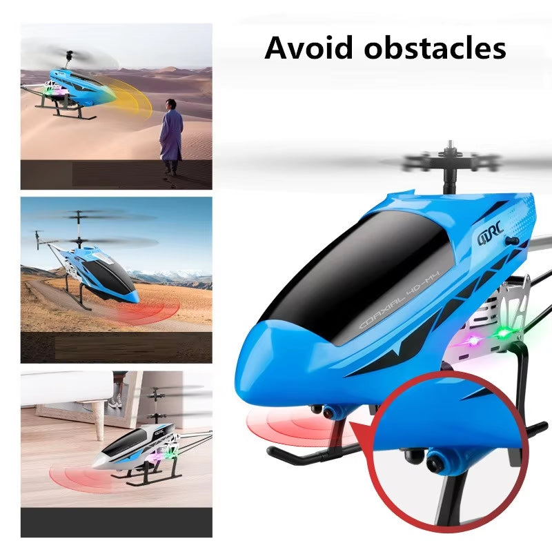 Rc Helicopter with HD 4K Camera 3.5CH 72Cm Extra Durable Big Plane Toy for Kids Drone Model Outdoor Aircraft Large Helicopter