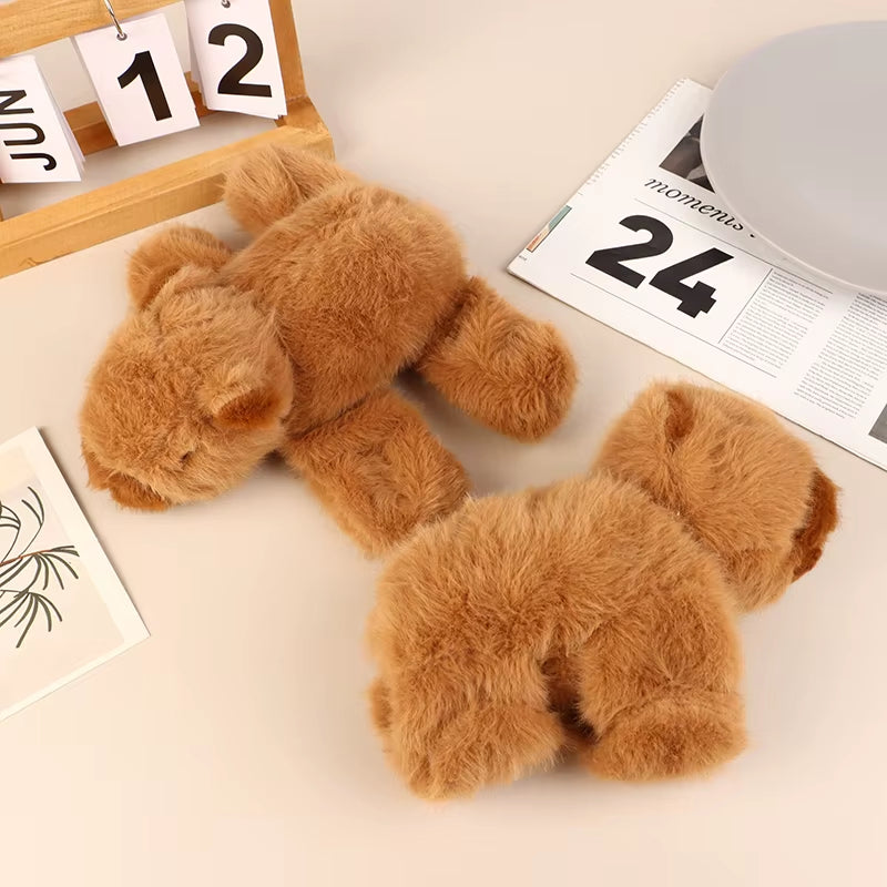 Bracelet Wrist Lying down Doll Capybara Doll Snap Ring Cute Plush Toy Ugly Cute Doll